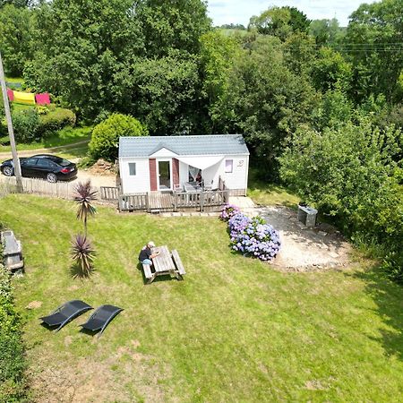 Mobil-Home A La Campagne Le Faou Bagian luar foto